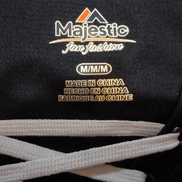 Seahawks FAn Fashion Majestic WILSON #3  Seattle WA  Laced Top M - Picture 3 of 7